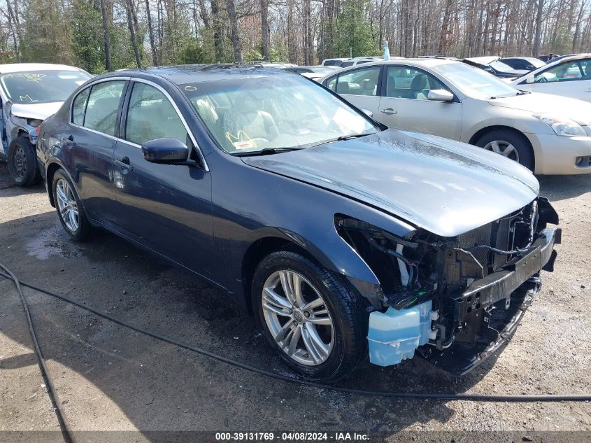 2011 INFINITI G37X