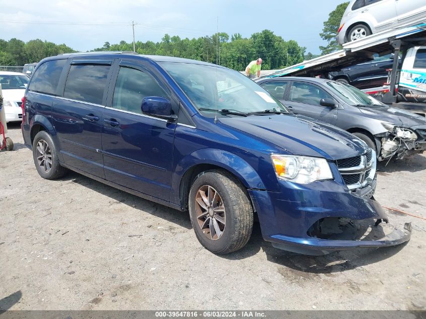 2017 DODGE GRAND CARAVAN SXT