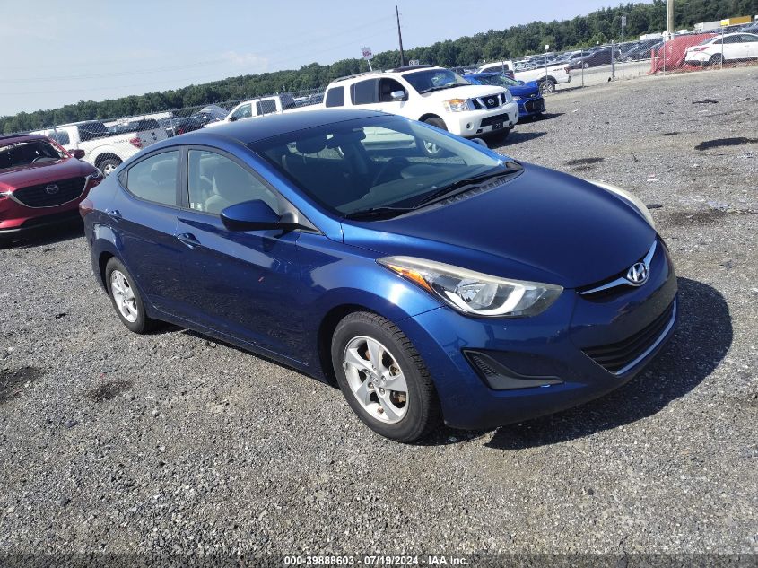 2015 HYUNDAI ELANTRA SE