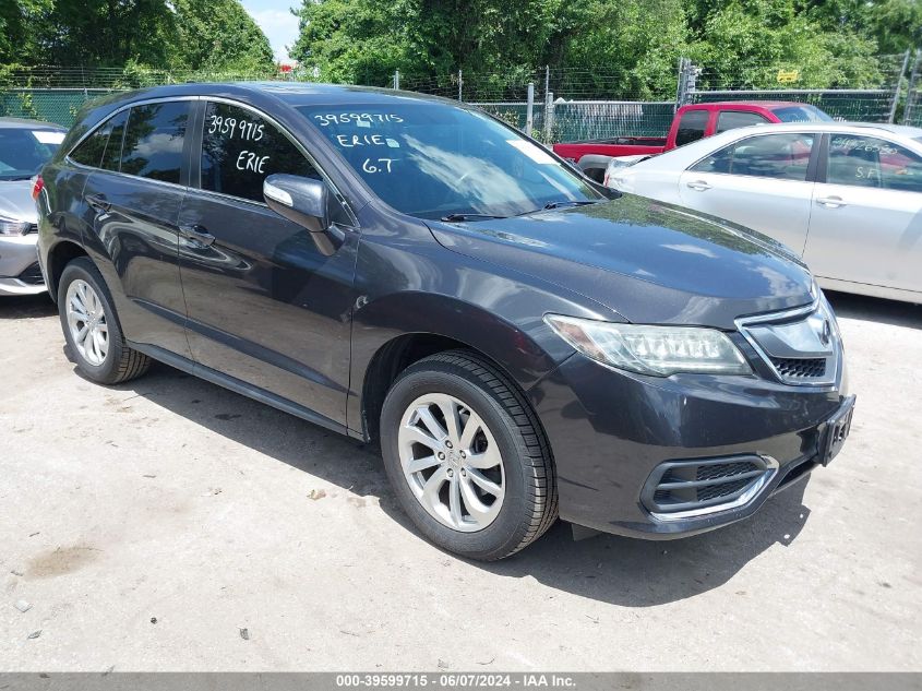 2016 ACURA RDX ACURAWATCH PLUS PACKAGE