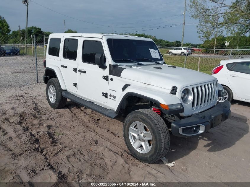 2018 JEEP WRANGLER UNLIMITED SAHARA 4X4