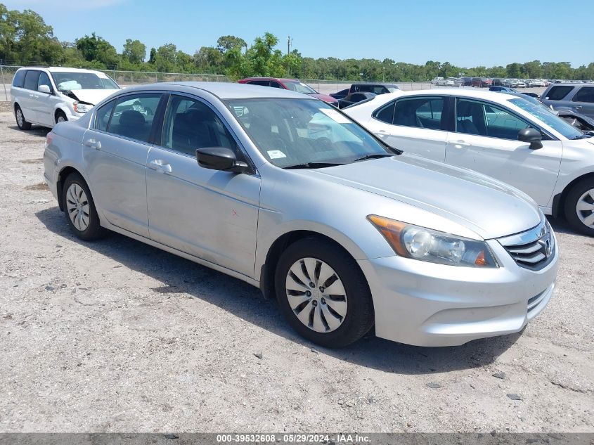 2012 HONDA ACCORD 2.4 LX