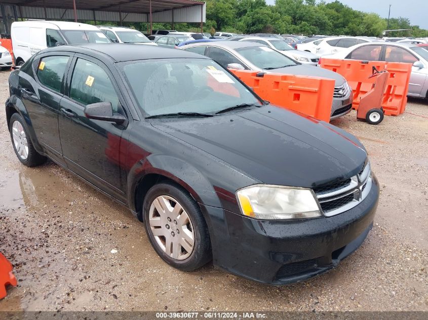 2012 DODGE AVENGER SE