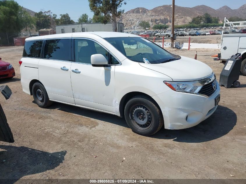 2012 NISSAN QUEST S