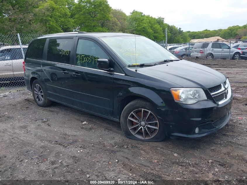 2017 DODGE GRAND CARAVAN SXT