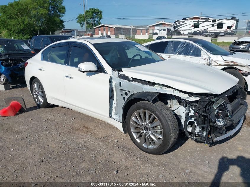 2023 INFINITI Q50 LUXE AWD