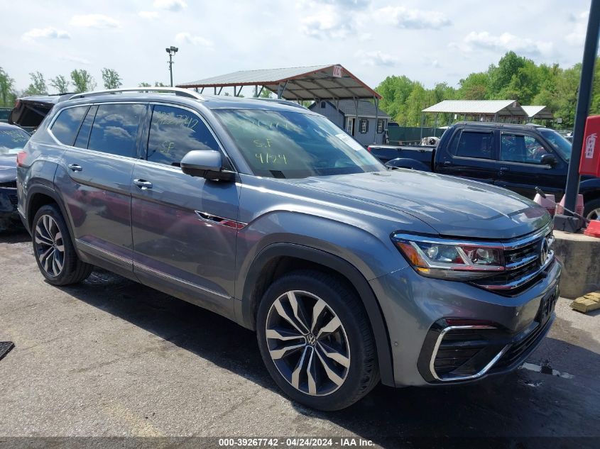 2021 VOLKSWAGEN ATLAS 3.6L V6 SEL PREMIUM R-LINE