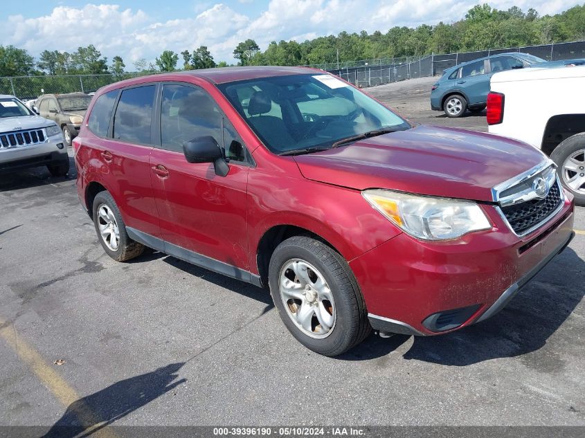 2014 SUBARU FORESTER 2.5I