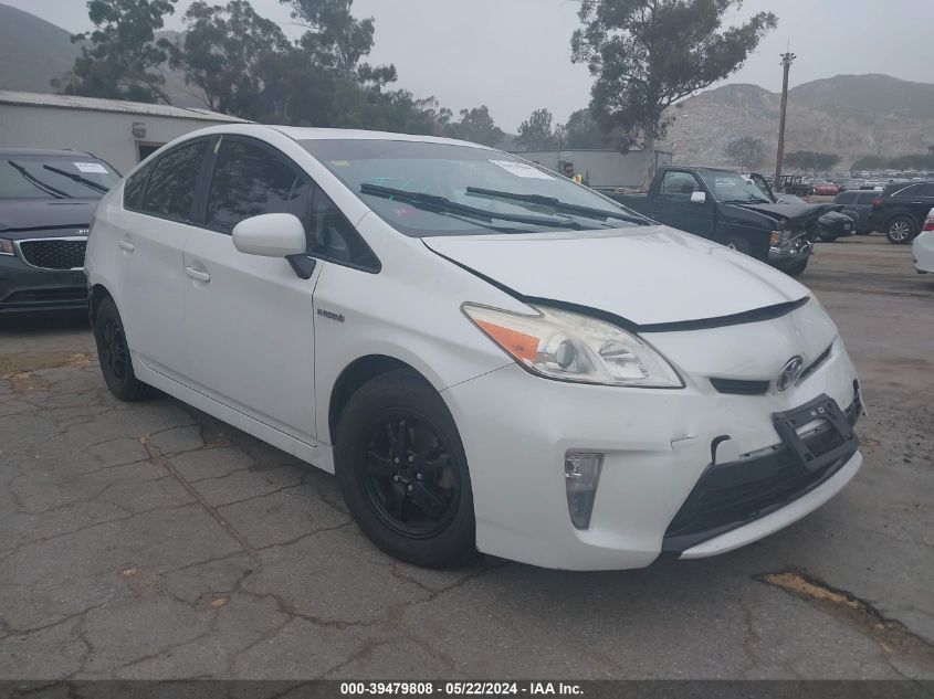 2014 TOYOTA PRIUS THREE