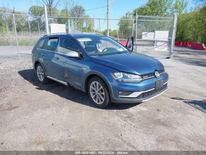 2018 VOLKSWAGEN GOLF ALLTRACK TSI S/TSI SE