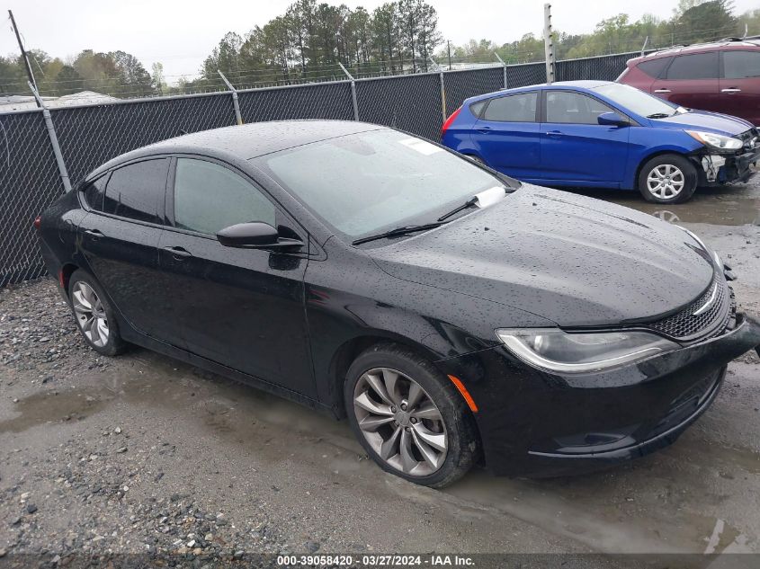 2016 CHRYSLER 200 S