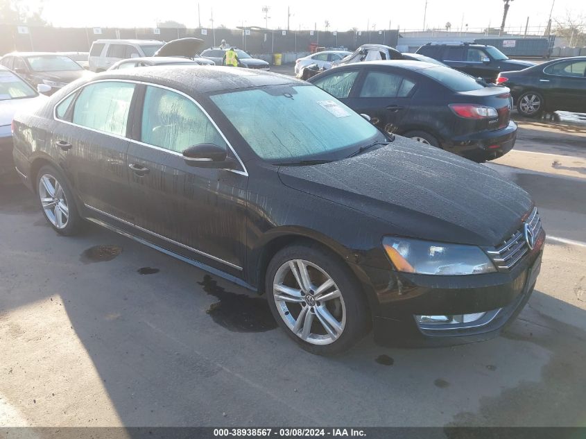 2013 VOLKSWAGEN PASSAT 2.0L TDI SEL PREMIUM