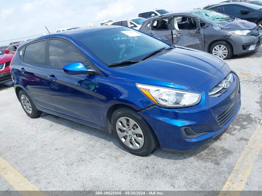 2016 HYUNDAI ACCENT SE