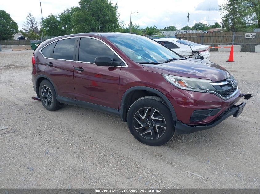 2016 HONDA CR-V SE