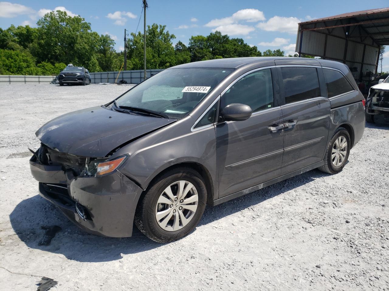 2016 HONDA ODYSSEY EXL