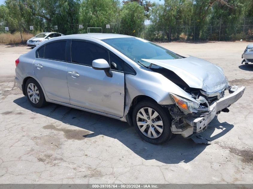 2012 HONDA CIVIC LX