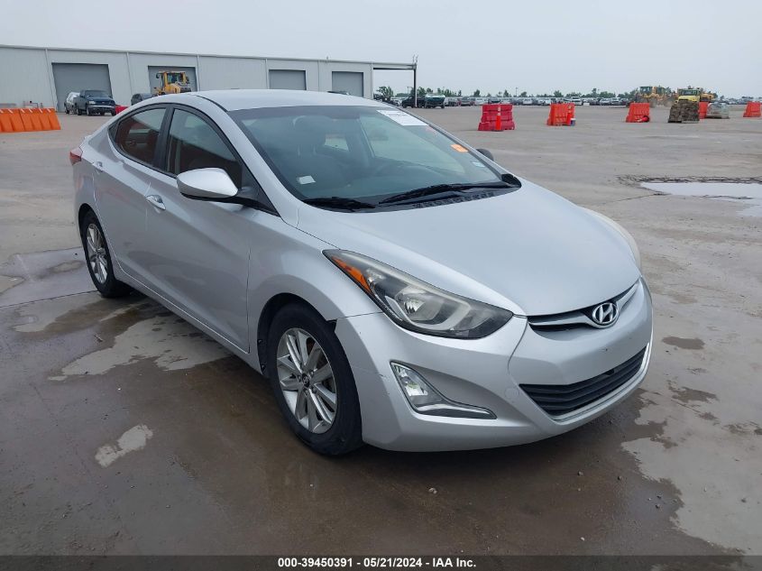 2015 HYUNDAI ELANTRA SE