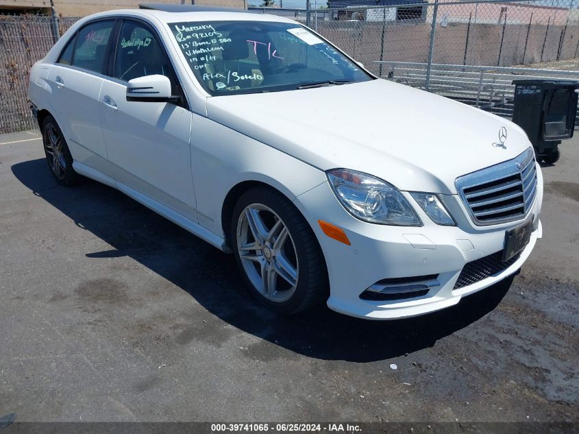 2013 MERCEDES-BENZ E 350