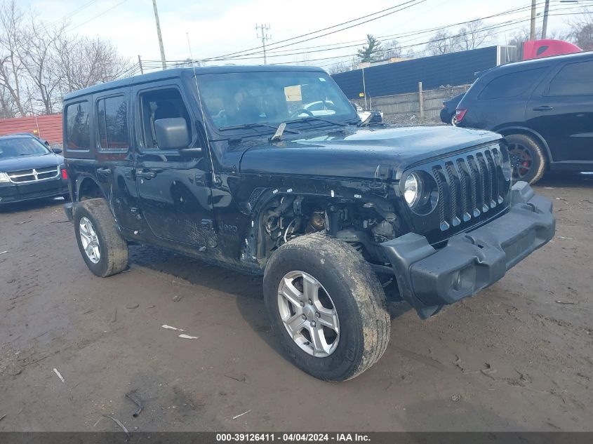 2021 JEEP WRANGLER UNLIMITED SPORT S 4X4