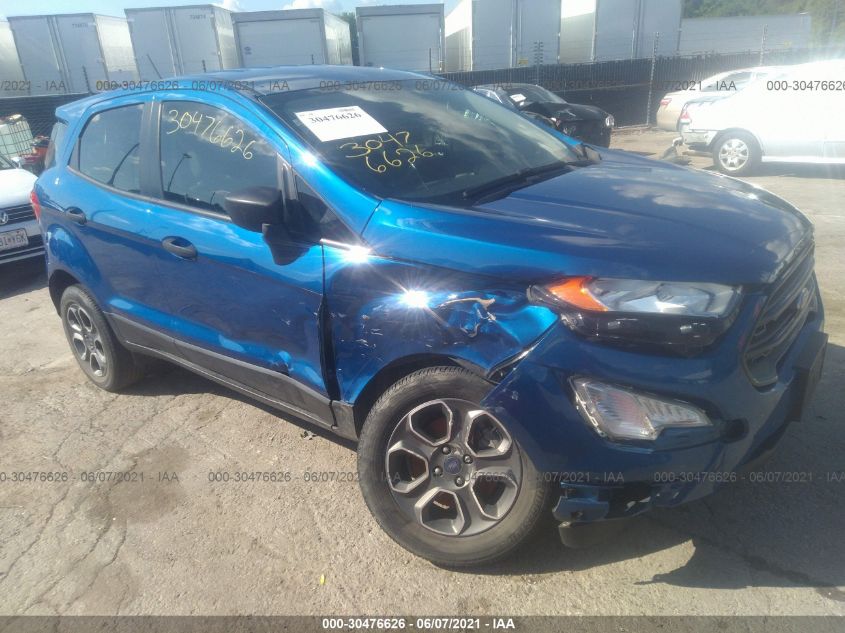 2018 FORD ECOSPORT S