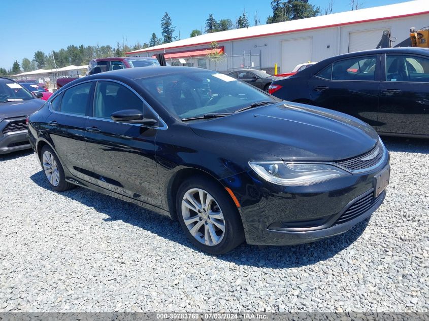 2016 CHRYSLER 200 TOURING