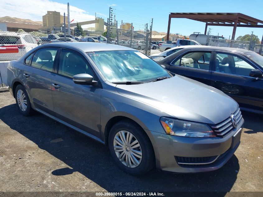 2015 VOLKSWAGEN PASSAT 1.8T S