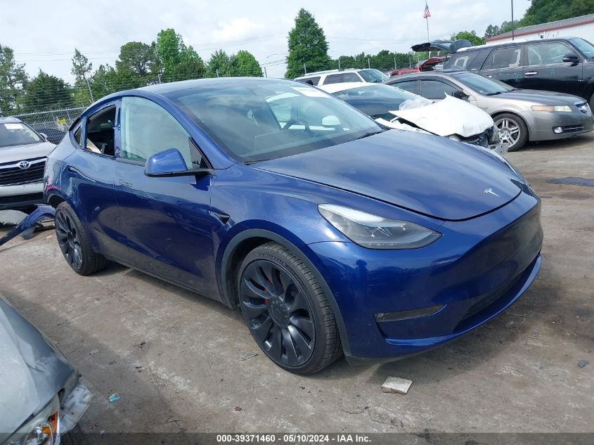 2022 TESLA MODEL Y PERFORMANCE DUAL MOTOR ALL-WHEEL DRIVE