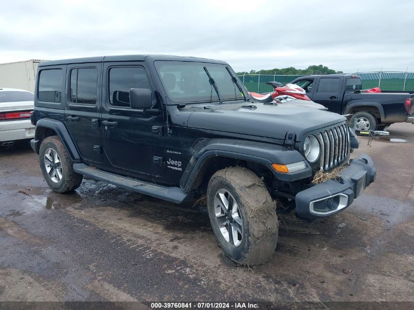 2019 JEEP WRANGLER UNLIMITED SAHARA 4X4