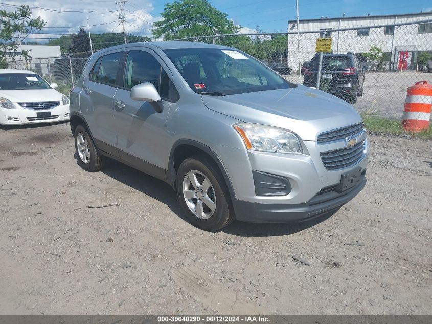 2015 CHEVROLET TRAX 1LS