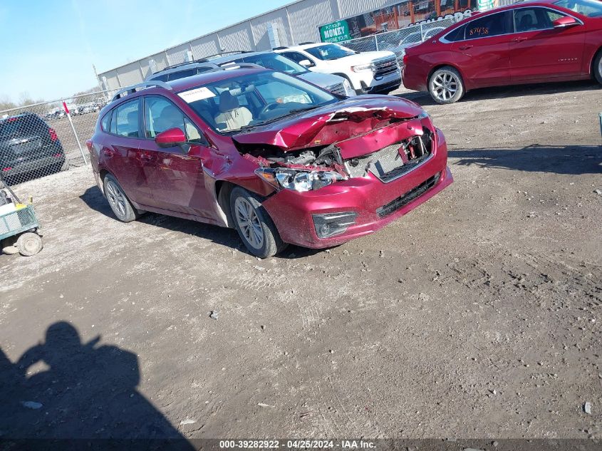 2018 SUBARU IMPREZA 2.0I PREMIUM