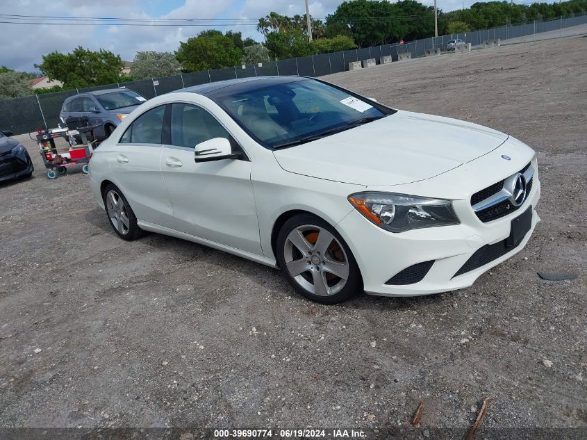 2016 MERCEDES-BENZ CLA 250