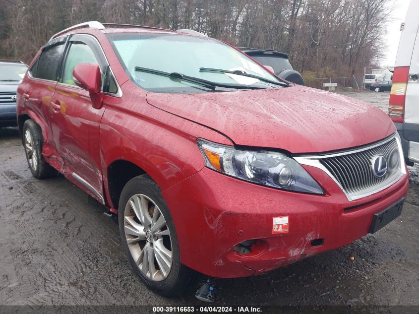 2010 LEXUS RX 450H