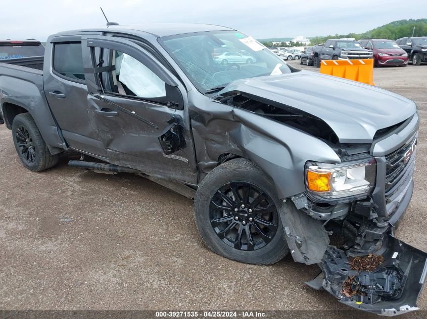 2022 GMC CANYON 4WD  SHORT BOX ELEVATION