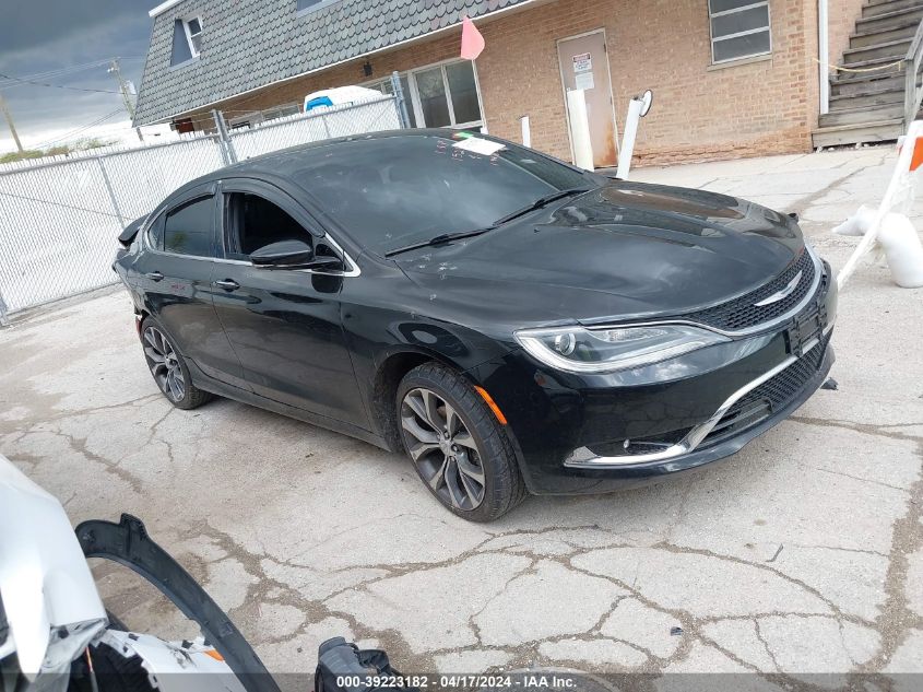 2015 CHRYSLER 200 C