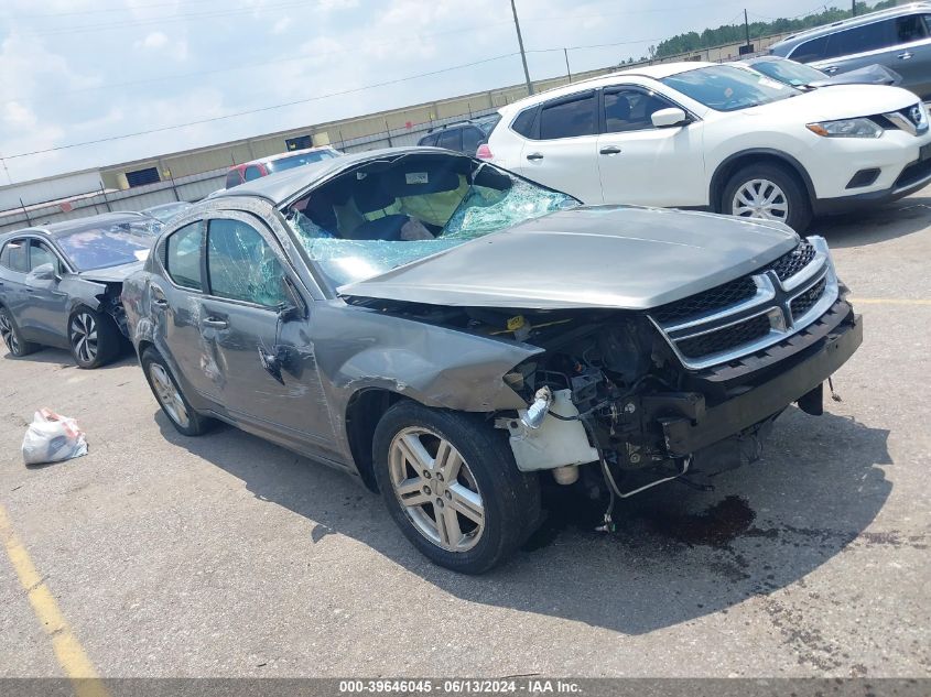 2013 DODGE AVENGER SXT