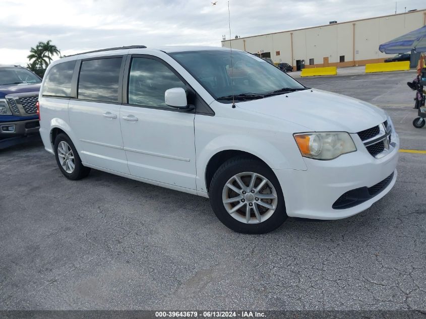 2014 DODGE GRAND CARAVAN SXT