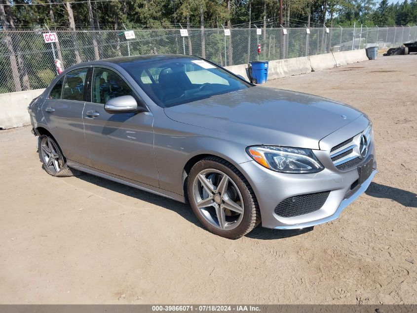 2015 MERCEDES-BENZ C 300 4MATIC/LUXURY 4MATIC/SPORT 4MATIC