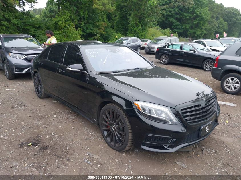 2015 MERCEDES-BENZ S 550