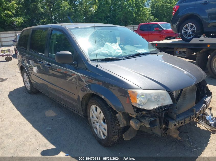 2015 DODGE GRAND CARAVAN SE