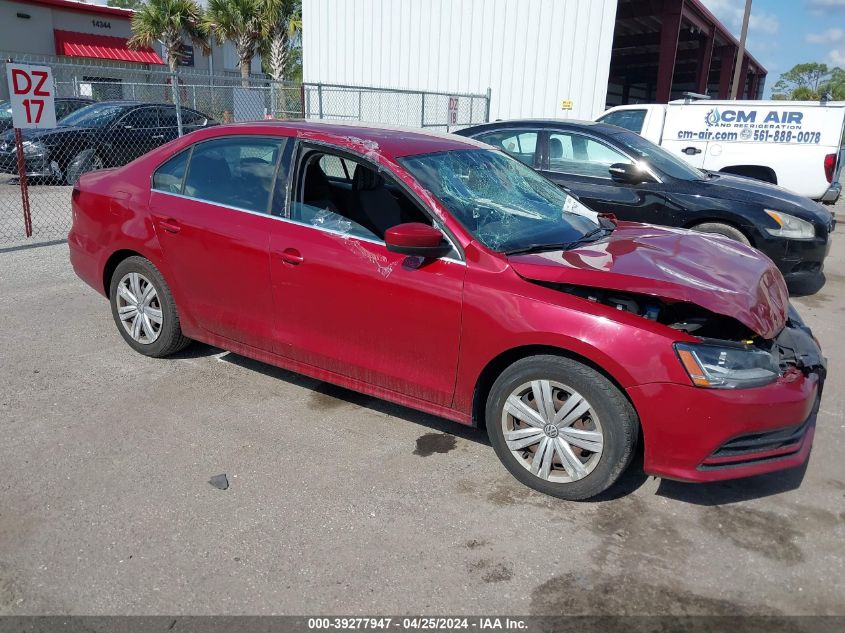 2017 VOLKSWAGEN JETTA 1.4T S