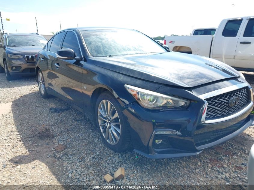 2018 INFINITI Q50 LUXE/SPORT