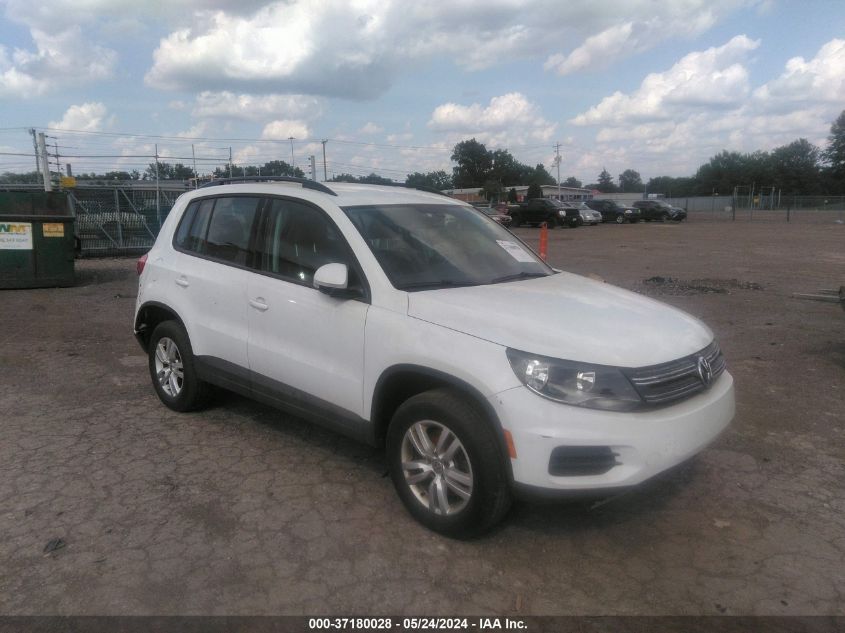 2017 VOLKSWAGEN TIGUAN 2.0T S