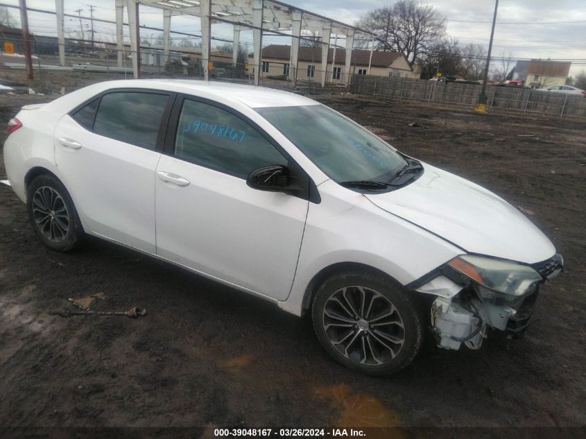 2015 TOYOTA COROLLA S PLUS