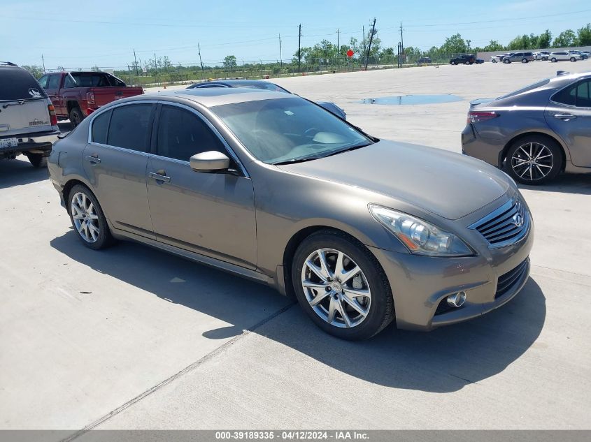 2010 INFINITI G37 JOURNEY