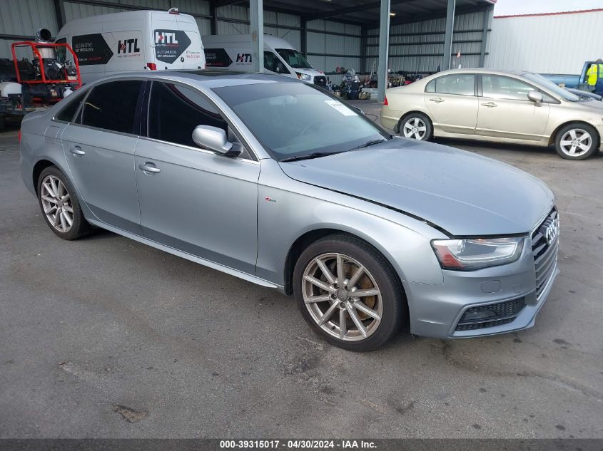 2015 AUDI A4 2.0T PREMIUM