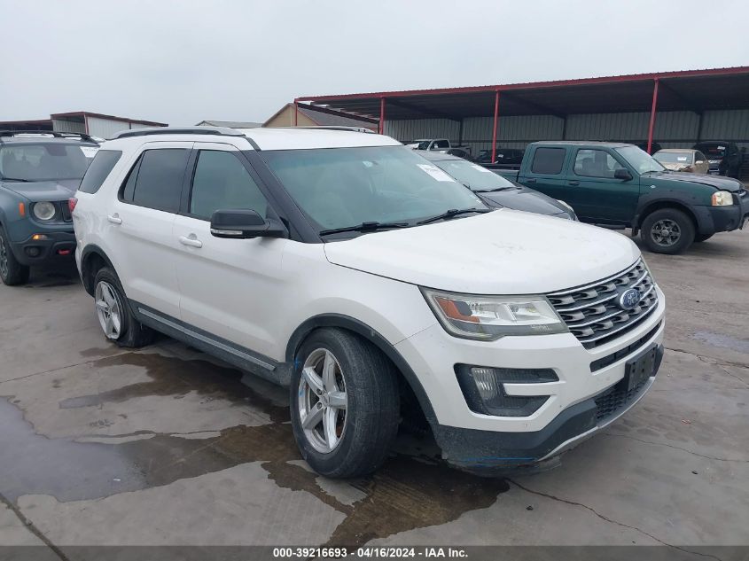 2016 FORD EXPLORER XLT