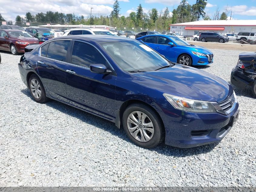 2014 HONDA ACCORD LX