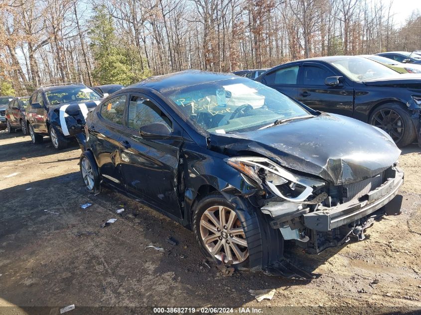 2016 HYUNDAI ELANTRA SE