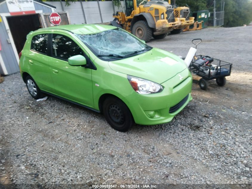 2015 MITSUBISHI MIRAGE DE/RF