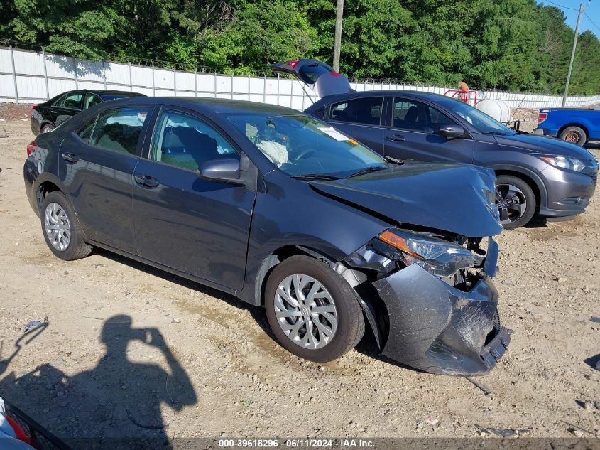 2019 TOYOTA COROLLA LE